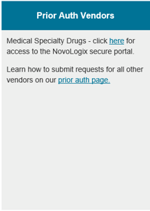 Prior Authorization Tool Tip